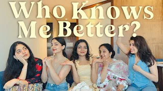 Who Knows Me Better ft.Mom & Sisters | Hansika Krishna | Ahaana Krishna | Diya Krishna |