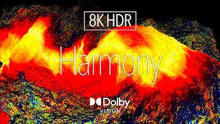 8K HDR Digital Art ｜🌋Harmony ｜ Dolby Vision