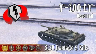 T-100 LT  |  8,3K Damage 5 Kills  |  WoT Blitz Replays