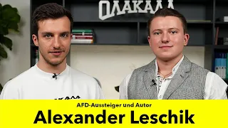 EIN AFD AUSSTEIGER PACKT AUS: Alexander Leschik über Drogen, Rassismus und Skandale in der AfD