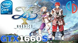 Ys X: Nordics (Switch) on GTX 1660 Super | Intel I3 12100f | YUZU