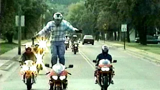 Motorcycle Stunt Video from the late 90's!  d-Aces