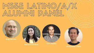 Latino/a/x Alumni Panel 2022