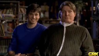 Tom Welling y Christopher Reeve en SMALLVILLE   Español Latino