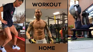 Insane Home Workouts by Football Players 2020 💪🔥