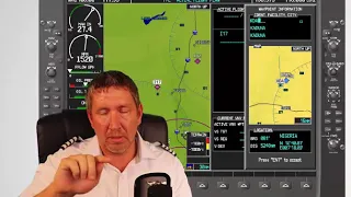 Garmin G1000 entering flight plans with Eric Taylor