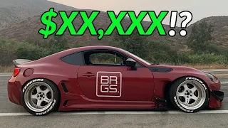 How Much It Cost To Build A BOOSTED & WIDEBODY FRS/BRZ/GT86...