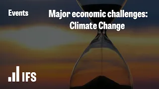 Major economic challenges: Climate change