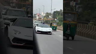 Chennai’s Lamborghini Aventador SVJ in Bangalore. #Lamborghini #AventadorSVJ #Bangalore