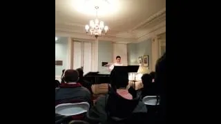 Dan's flute recital