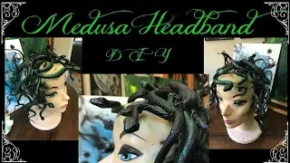 Medusa Headband DIY Medusa headpiece