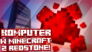 PRAWDZIWY KOMPUTER W MINECRAFT Z REDSTONE!