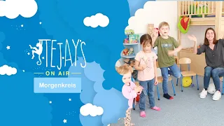 Singen und Tanzen im Morgenkreis. Zum Mitmachen für Kinder.