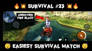 Massive Warfare Survival #23 💥🔥 | 😴 Easiest Survival Match Ever 😴 | #massivewarfare