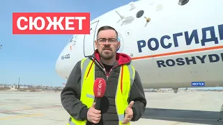 Самолет-зондировщик Як-42Д прибыл вызывать дожди в Якутию