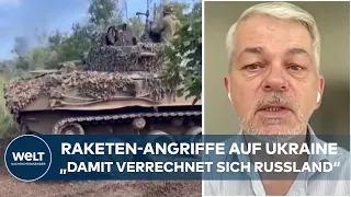 PUTINS KRIEG: Raketen-Angriffe auf Ukraine haben Ziel -"Das versucht Russland schon seit Monaten"