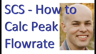 SCS Peak Flowrate (Runoff Curve Number Method)