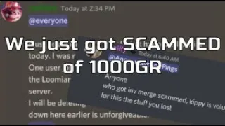 We just got SCAMMED of 1000GR!!! (Loomian Legacy)