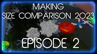 Making Size Comparison 2023 - Episode 2 (Blender Timelapse)