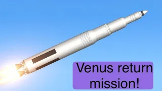 To Venus and back in SFS | Blueprint in description