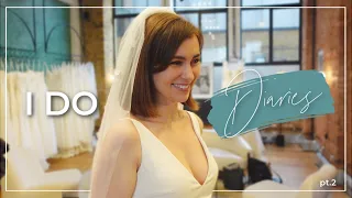 WEDDING Dress Shopping in LONDON | I Do Diaries ep. 2