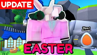 🐰EASTER EVENT UPDATE in Toilet Tower Defense 🔴 Live Stream