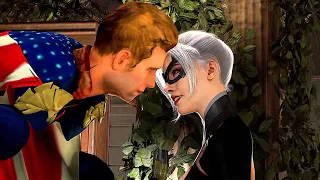 Black Cat Kisses Homelander Almost Scene Spider Man PC Mods 2024