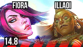 FIORA vs ILLAOI (TOP) | 7/0/0, 66% winrate, Godlike | EUW Master | 14.8