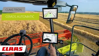 CLAAS TRION. Создан для вас. Интеллектуальные системы Cemos Automatic.