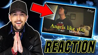 Angels Like You - Miley Cyrus (Cover by Cakra Khan) REACTION!!!