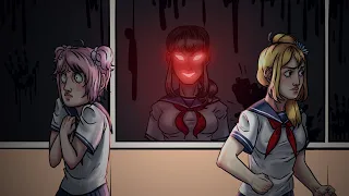 Устранила всех девушек академии в Яндере симулятор / Yandere Simulator