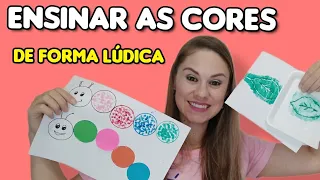 3 Ideias de Atividades para ensinar as Cores na EDUCAÇÃO INFANTIL