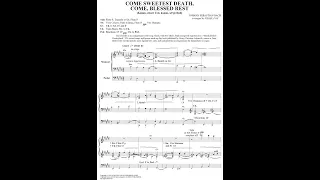 JS Bach/Virgil Fox - Come, sweet Death - Dudelange (Hauptwerk)