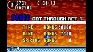 GBA Sonic Advance 2 "All Chaos Emeralds" in 35:48.46 By Qwerty (Part 1)