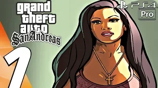 Grand Theft Auto San Andreas - Gameplay Walkthrough Part 1 - Los Santos (Remaster) PS4 PRO