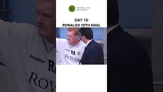 Day-10th Ronaldo Scored His 10th Career Goal against Aston Villa On [15 may 2004]#cristianoronaldo