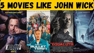 Top 5 Action Movies Like John Wick That Will Leave You Breathless! 🎬🔥 | Must-Watch Thrillers