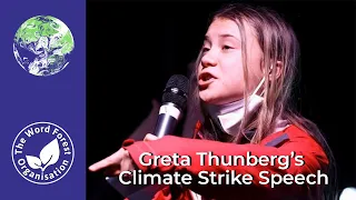 Greta Thunberg's Full Speech from the Fridays for Future Climate Strike