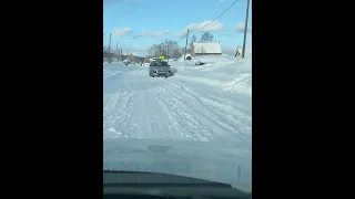 Заехали в родную деревню Чапланово. 5.02.23 много много снега! Красива / lots of snow