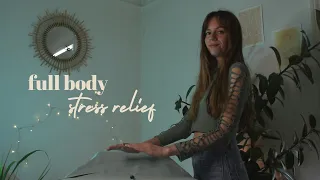 full body ASMR REIKI for stress & anxiety relief | guided visualisation, hand movements, soft spoken