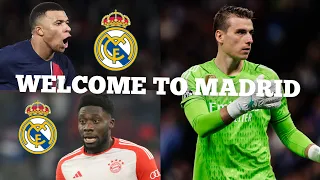 REAL MADRID: WELCOME MBAPPE + A. DAVIS and LUNIN