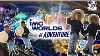 IMG Worlds of Adventures | World Largest Indoor Theme Park | Complete Walking Tour #Dubai #ThemePark