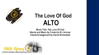 The Love of God ALTO