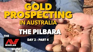 Detecting for Gold in the Pilbara with a Minelab GPX 6000 Metal Detector