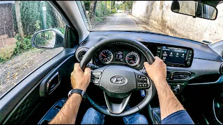 2020 Hyundai i10 III Comfort ( 1.2 MPI 84 HP ) | POV Test Drive #612 Joe Black