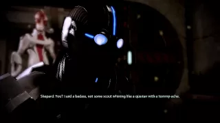 Mass Effect 2 HD: Tali gets owned (Special Dialogue)