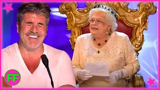OMG! The Queen Comes And ROASTS The Judges..Watch Their Reaction! Britain's Got Talent 2019