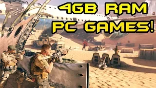 MY 10 BEST 4GB RAM PC Games 2021