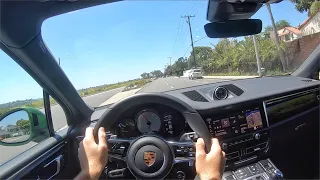 2019 Porsche Macan S (Sport Exhaust) POV Test Drive (3D Audio)(ASMR)