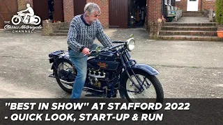 1920 Henderson Model K - "Best in Show" - quick look & start-up